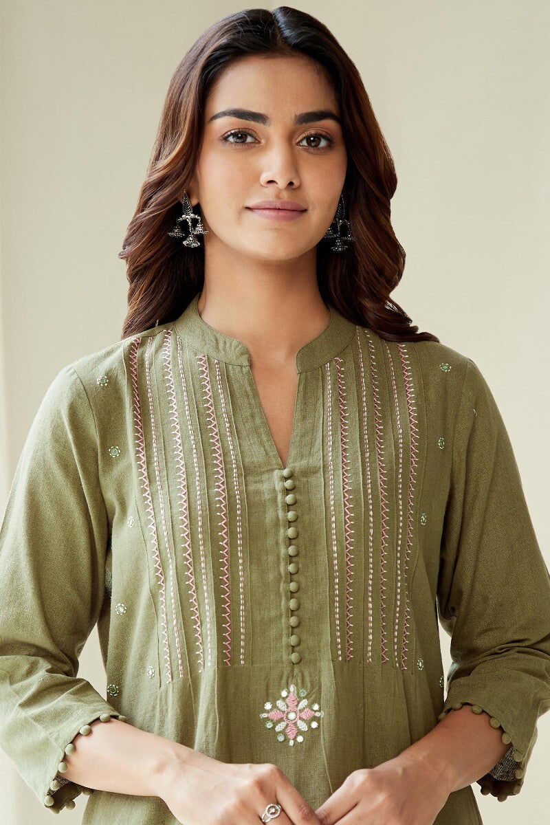 Kashida Maya Kurta