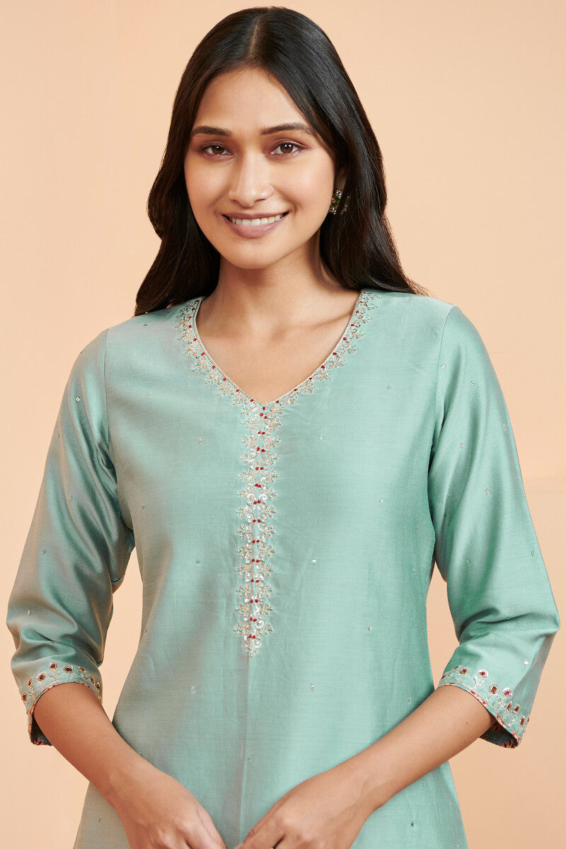 Shirin Sukoon Chanderi Kurta