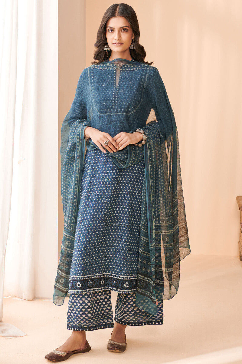 Sehra Simar Bagru Kota Dupatta