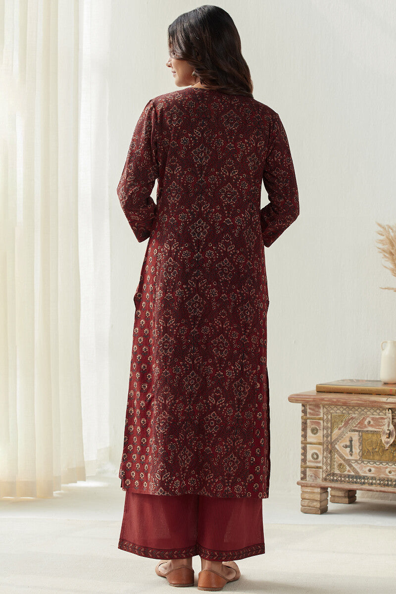 Sehra Aisha Ajrak Kurta