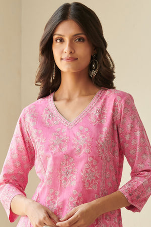 Gulshan Bagh Zarah Sanganeri Kurta