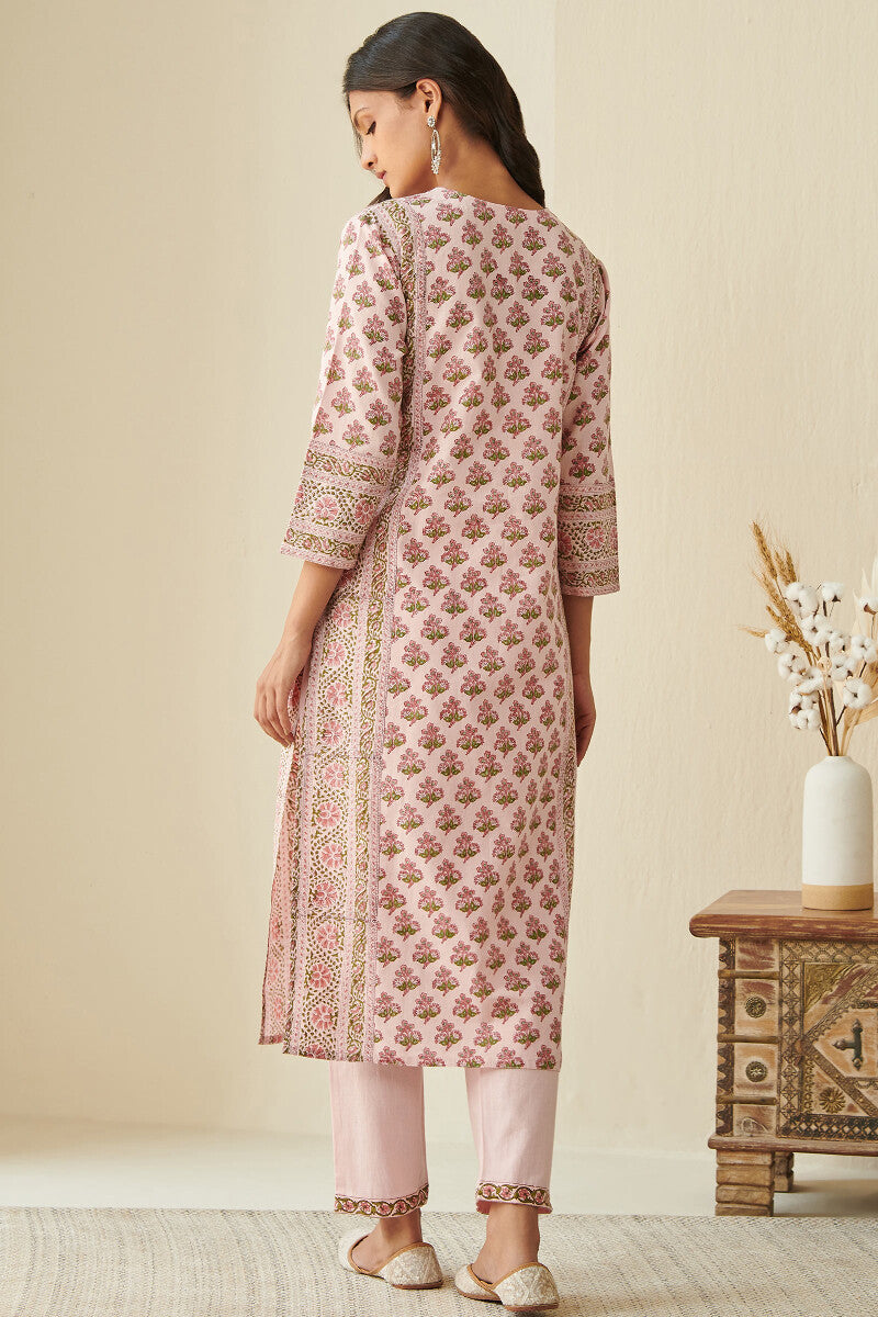 Naadirah Saima Cotton Flax Kurta