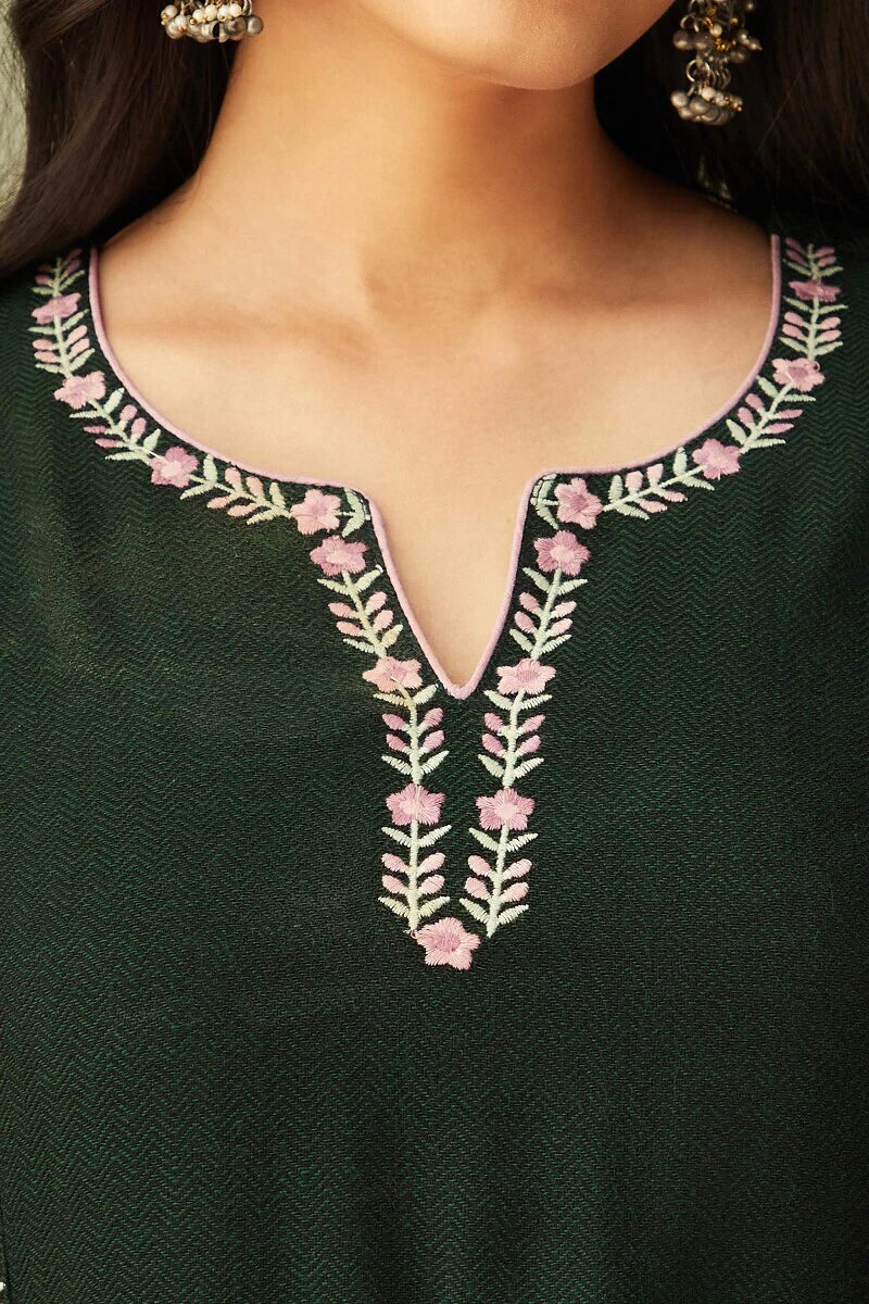 Naadirah Sahana Faux Wool Kurta