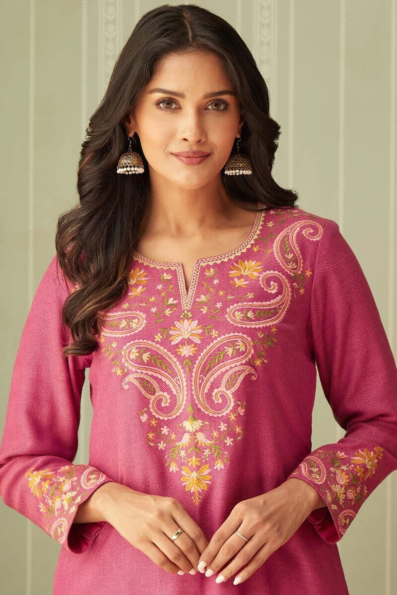 Naadirah Rehmat Faux Wool Kurta
