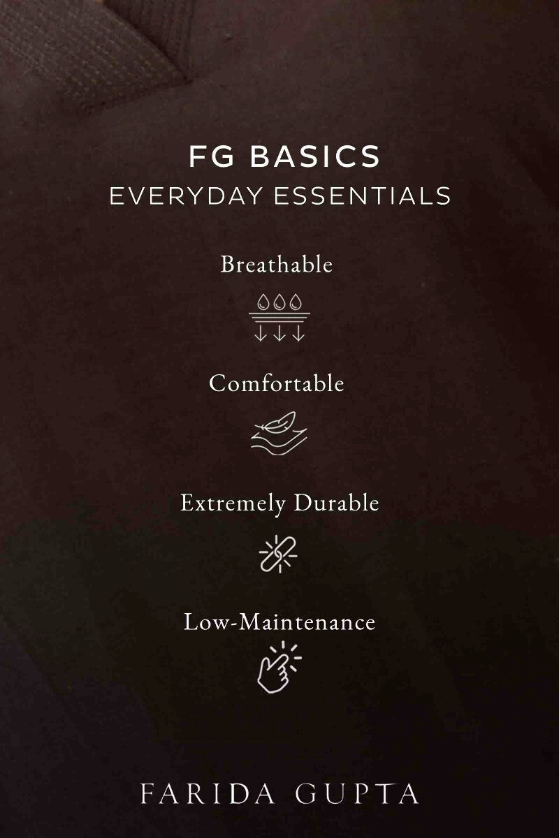 Roza Seher Brown Kurta