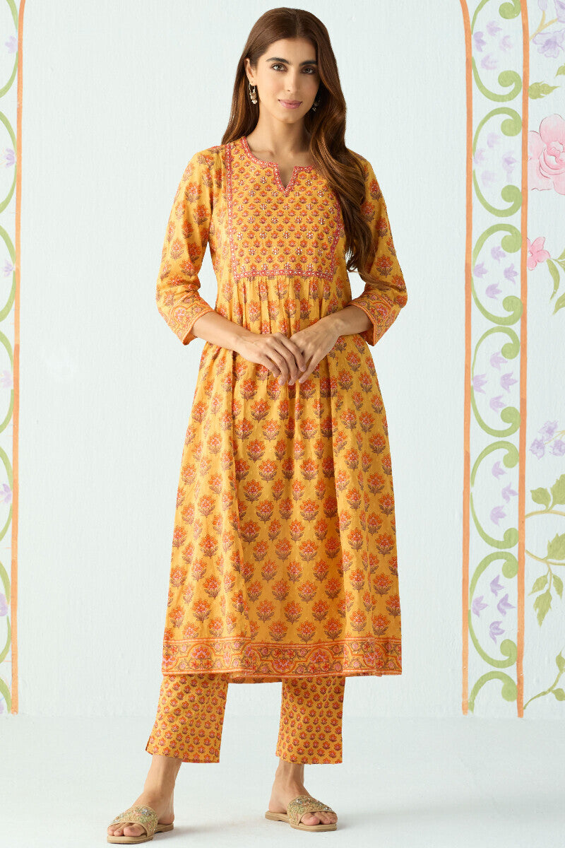 Gauhar Sara Sanganeri Kurta