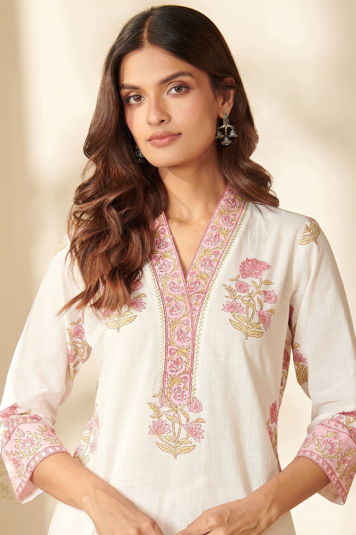 Gulbarg Rania Sanganeri Kurta