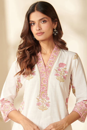 Gulbarg Rania Sanganeri Kurta