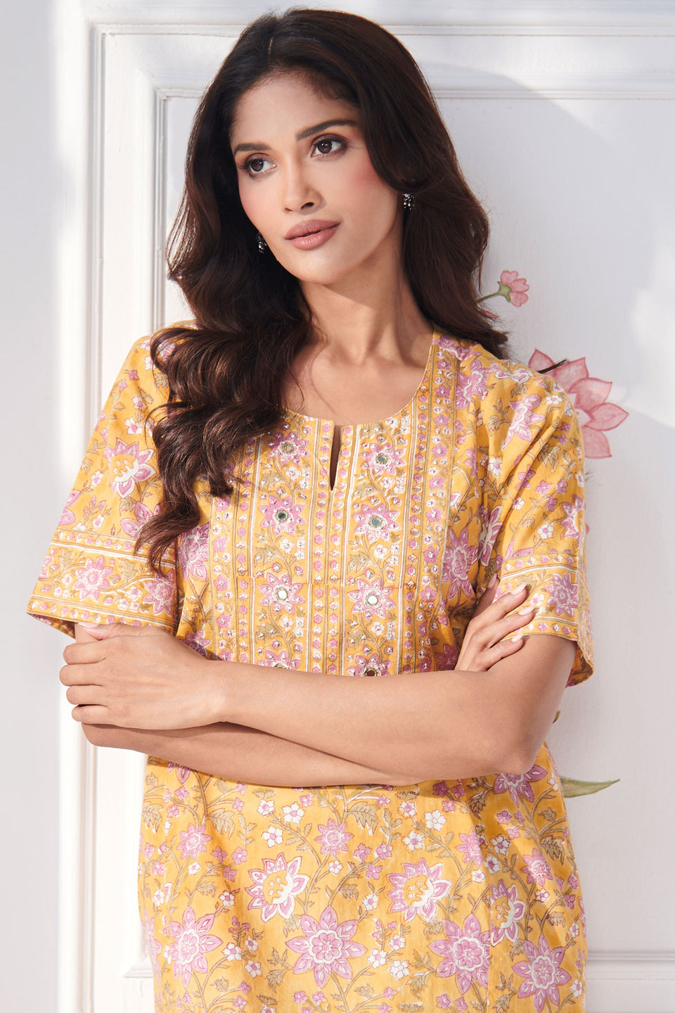 Gulbahar Shaheena Sanganeri Kaftan