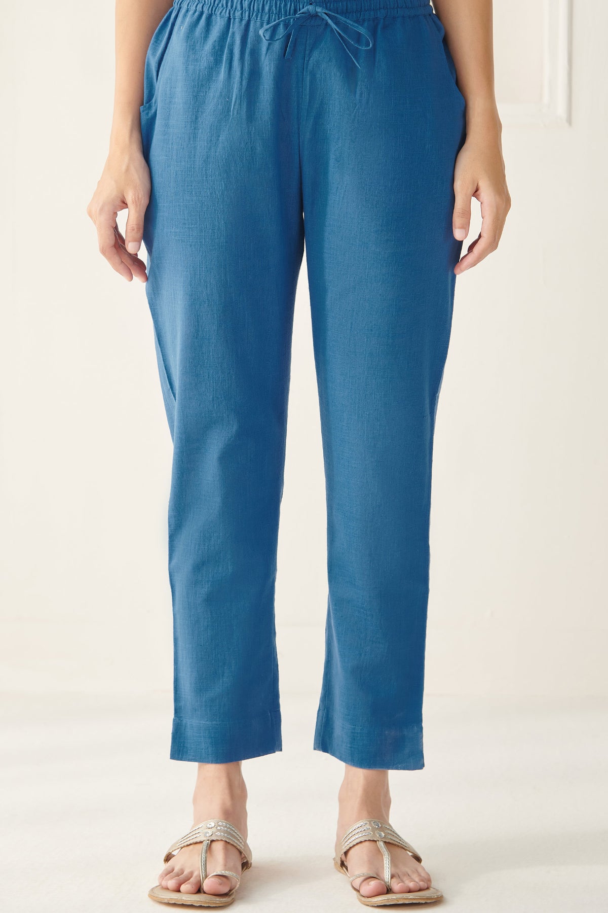 Roza Alia Blue Narrow Pants