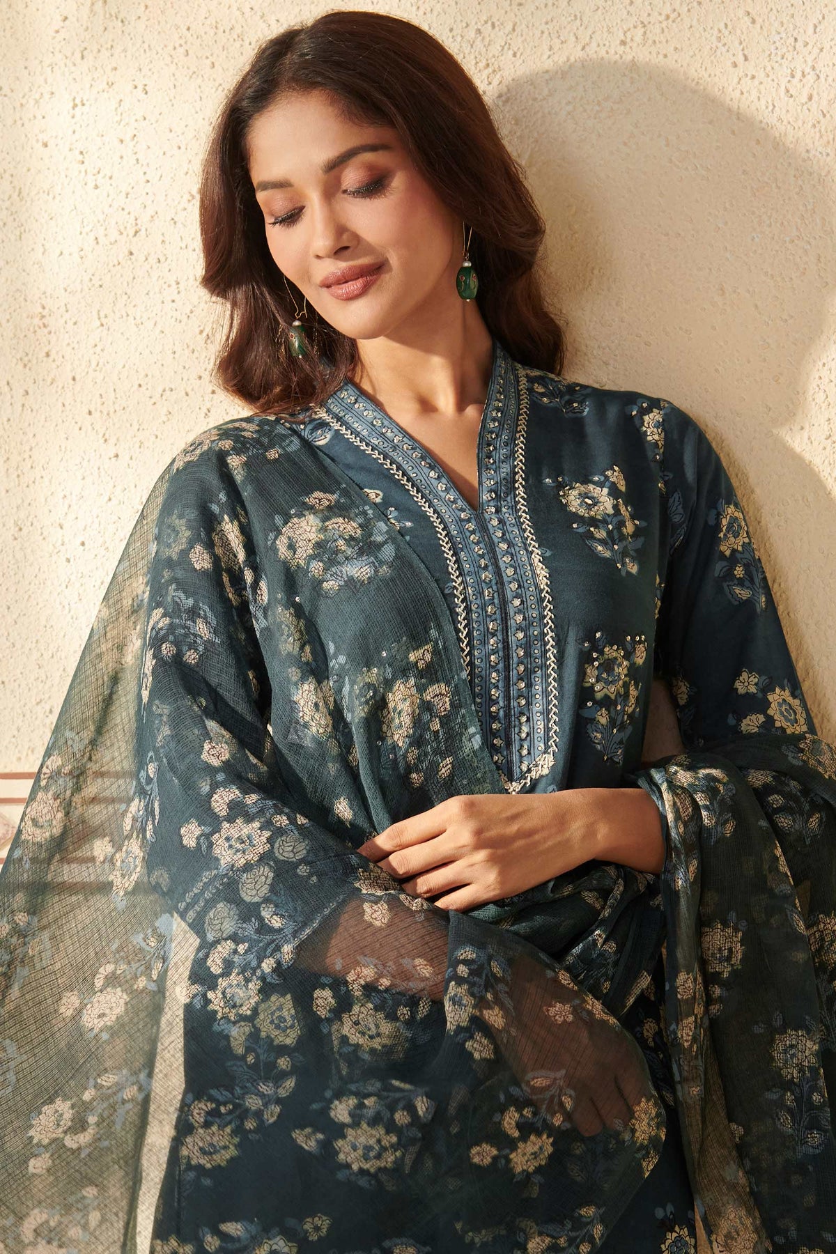 Sehra Seher Bagru Dupatta