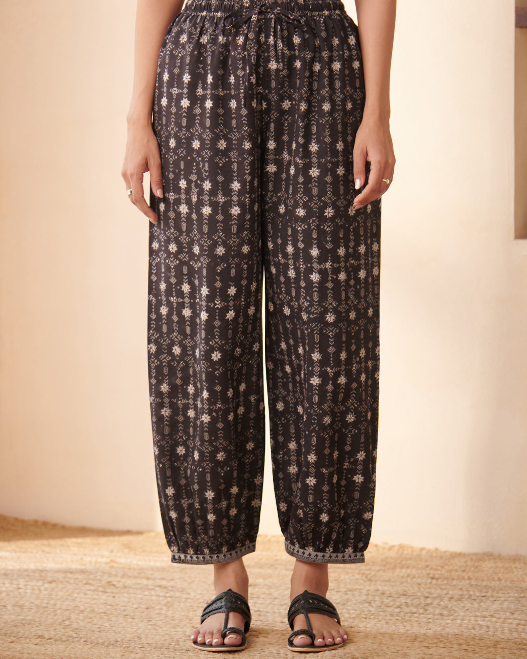 Sehra Farhat Bagru Izhaar Pants
