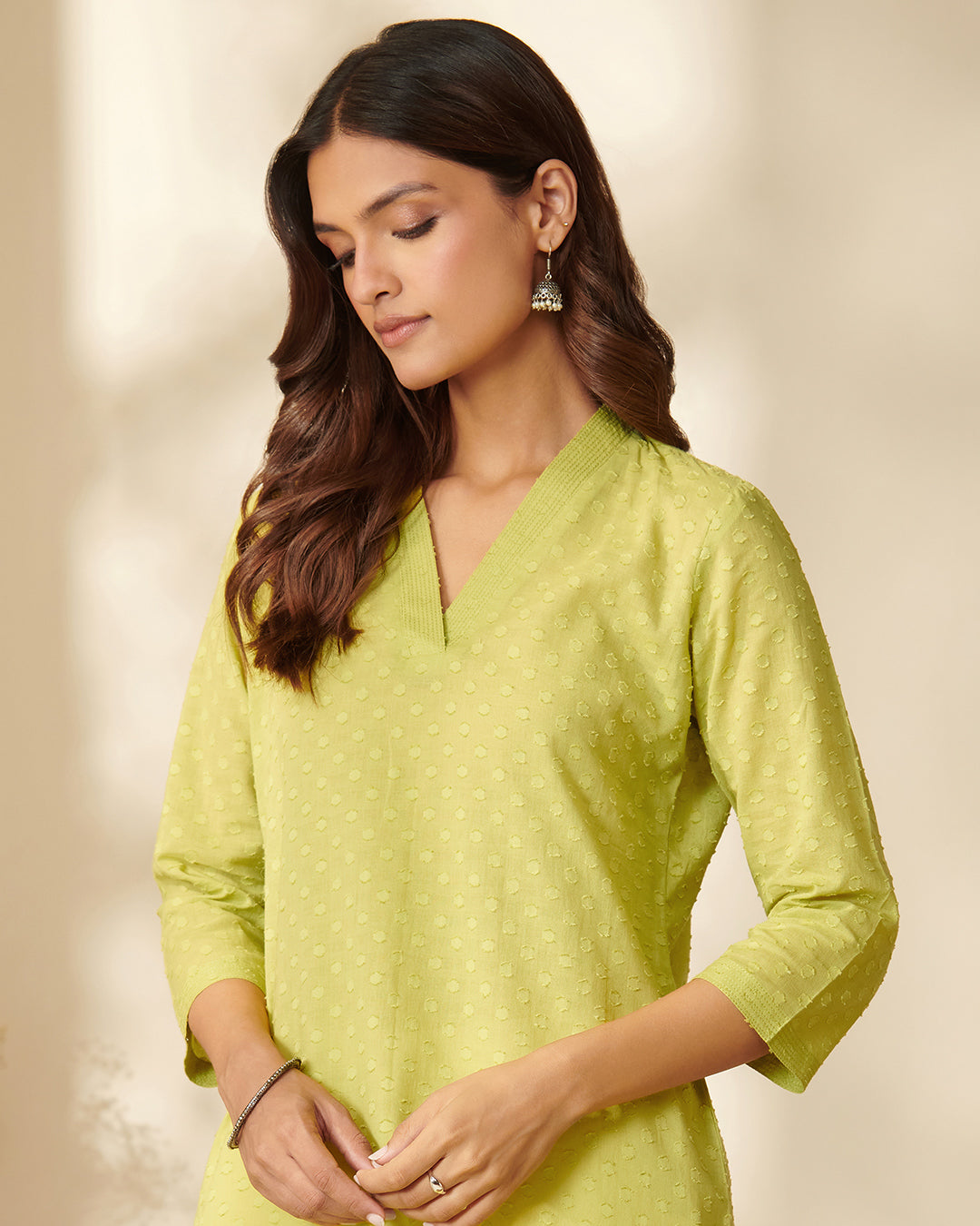 Roza Faraz Green Kurta