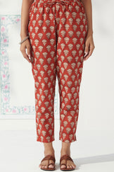 Sehra Fazeen Bagru Narrow Pants