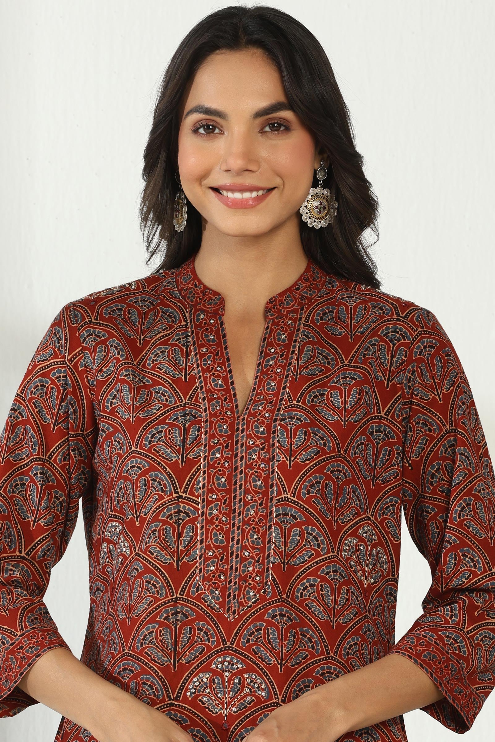 Sehra Samira Ajrak Kurta