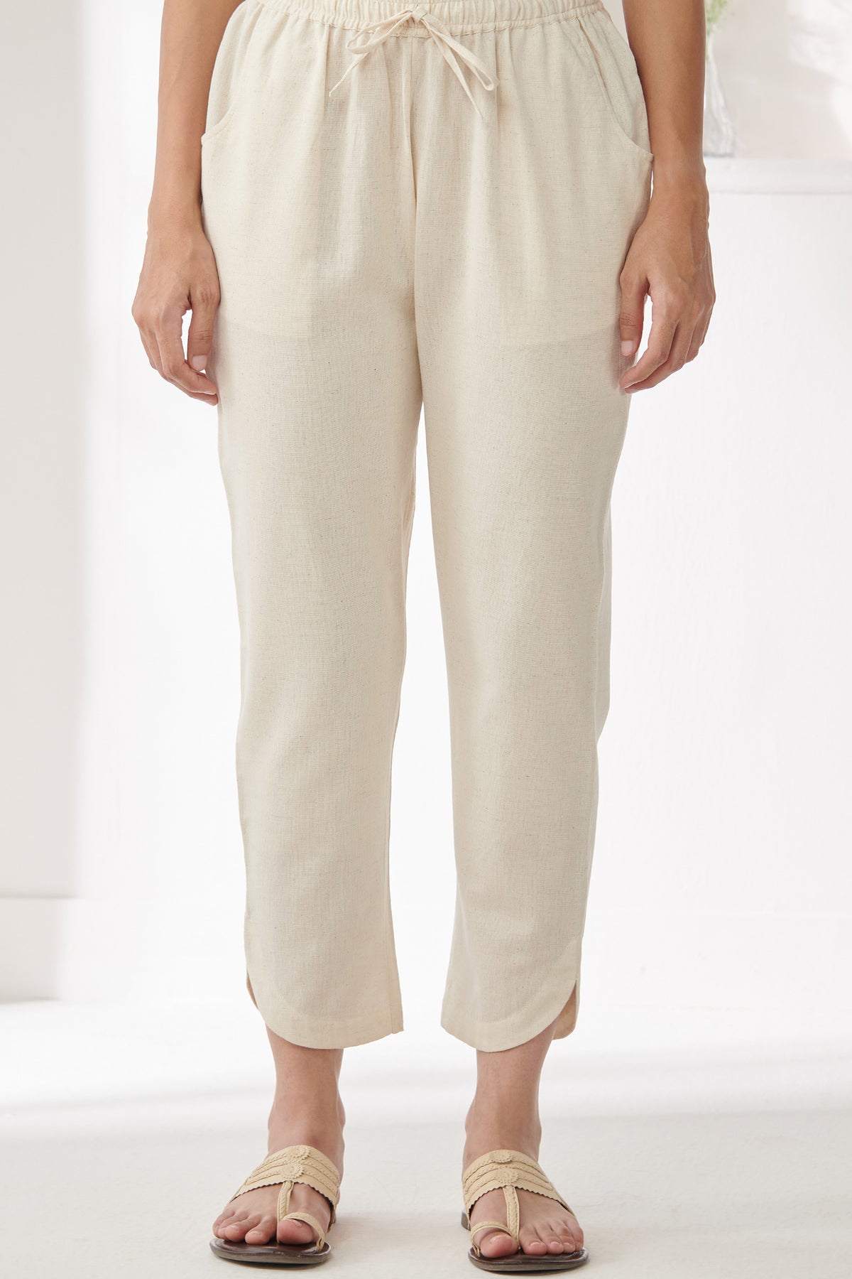 Rangrez Samrina Off White Pants