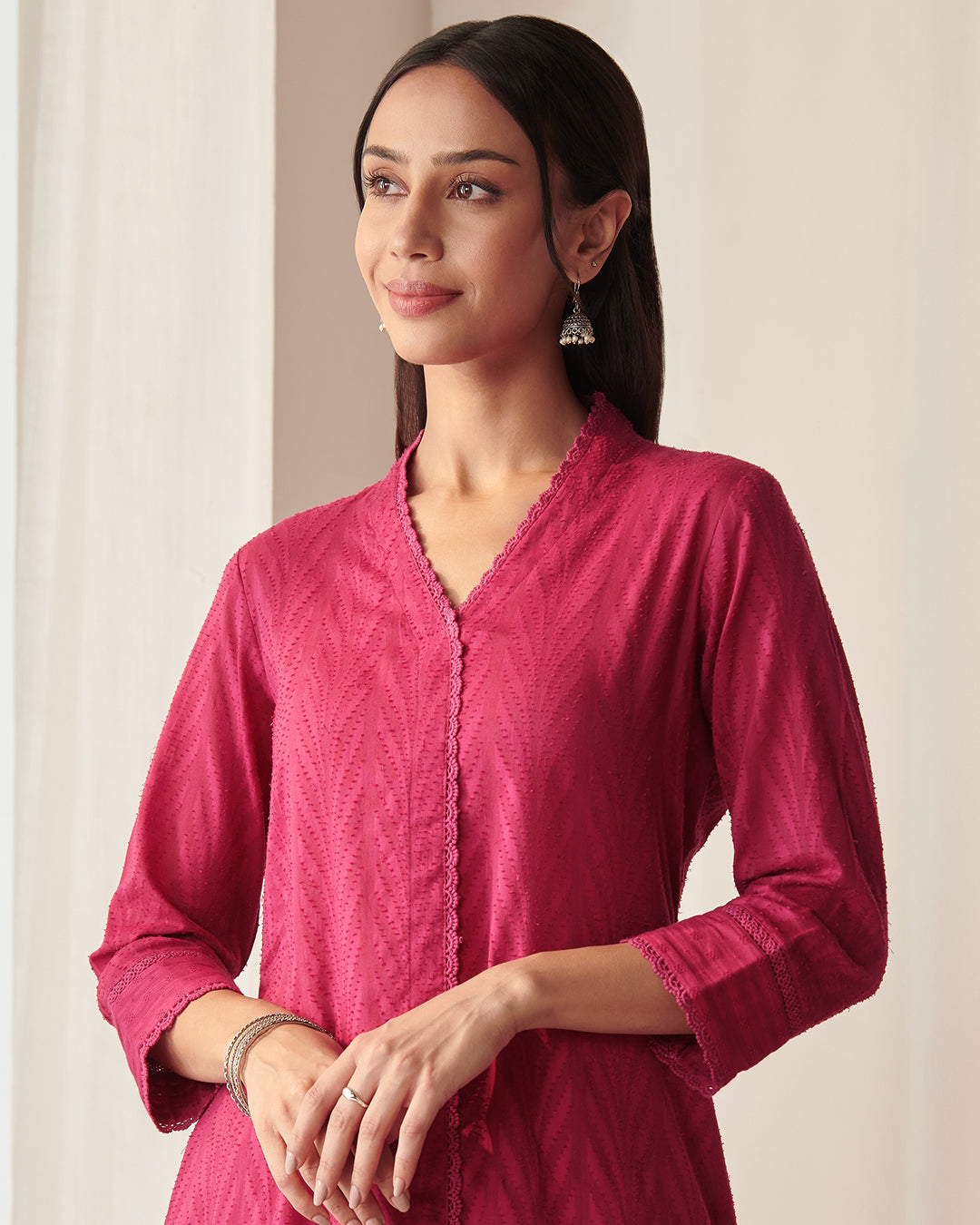 Roza Naimat Rani Pink Kurta