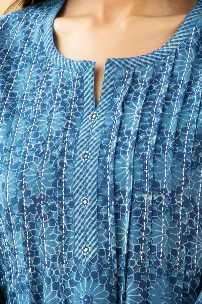 Noor Nazia Indigo Kurta