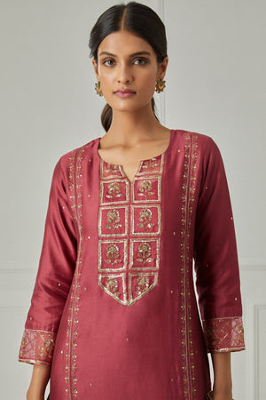 Sanaa Sahira Chanderi Kurta
