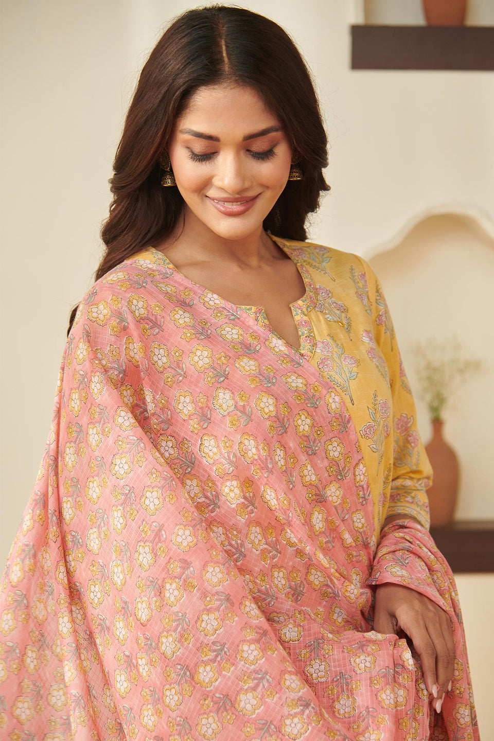 Gulraiz Suhana Sanganeri Dupatta