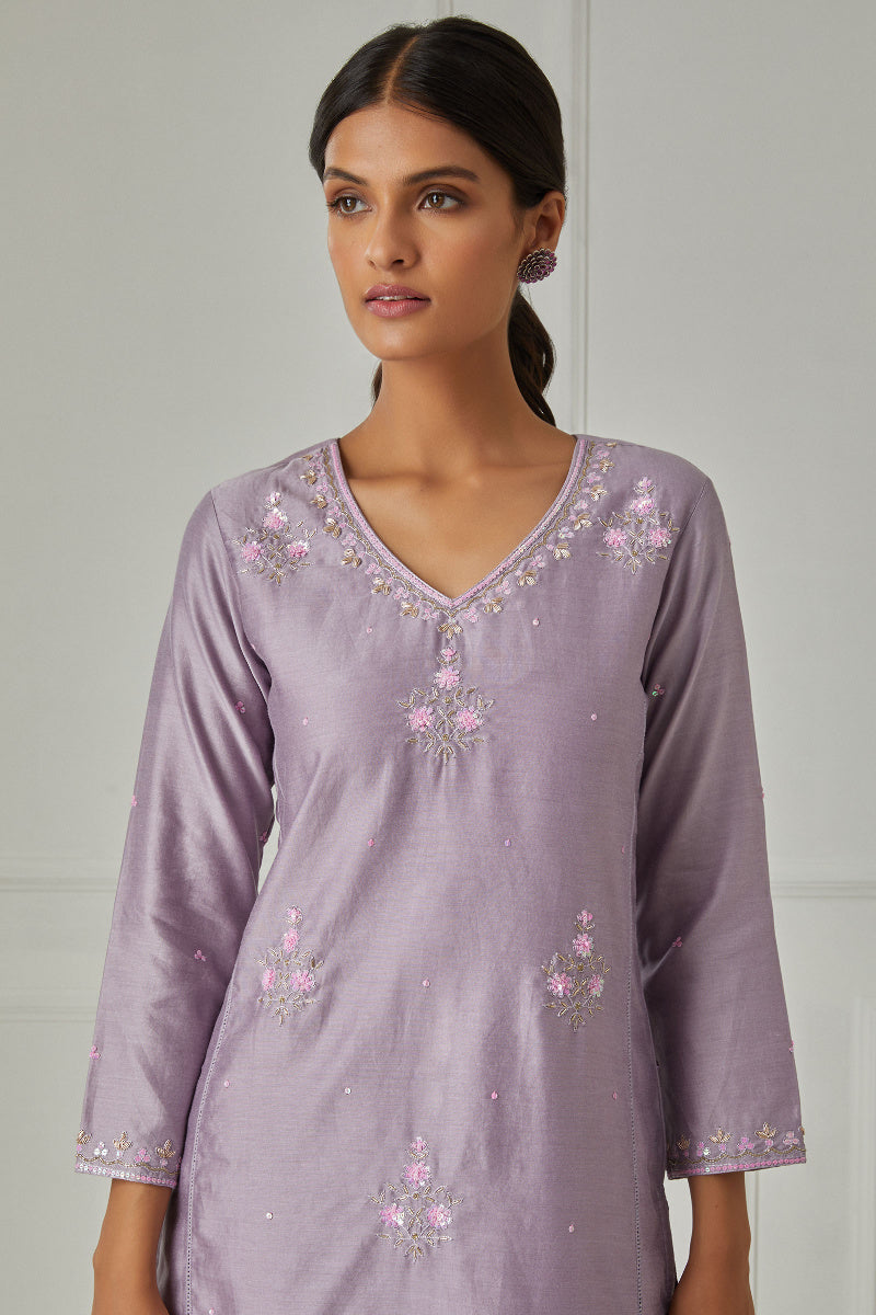 Sanaa Amaira Chanderi Kurta