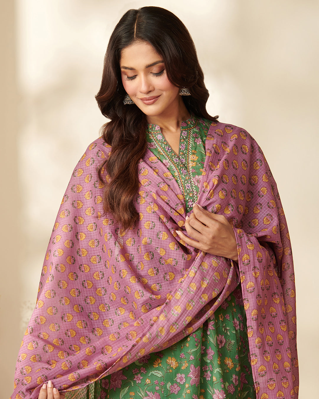 Gauhar Alaya Sanganeri Dupatta