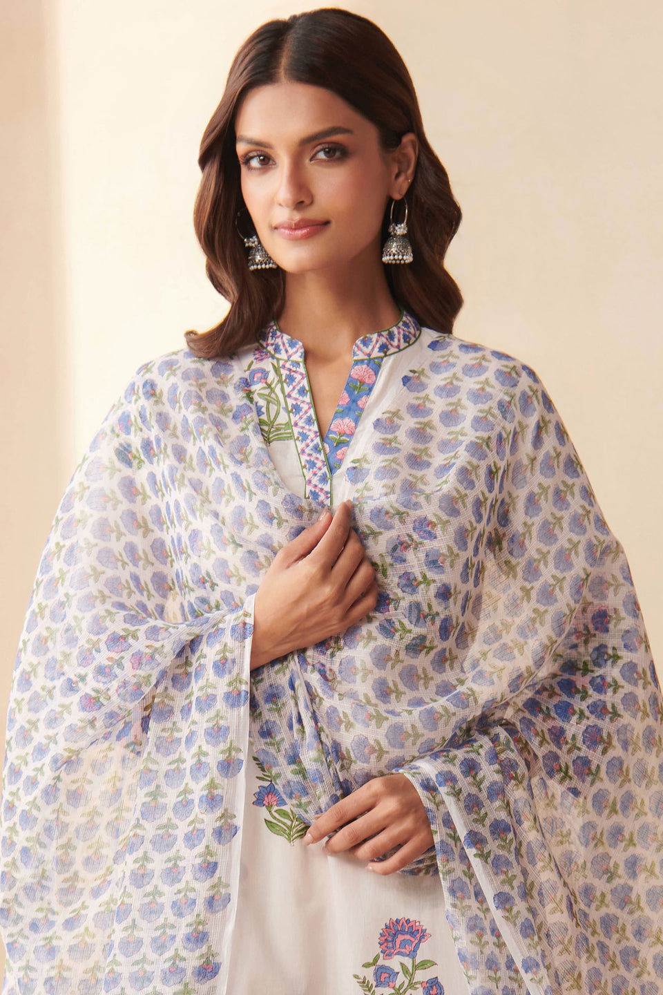Gulbarg Zeinab Sanganeri Dupatta