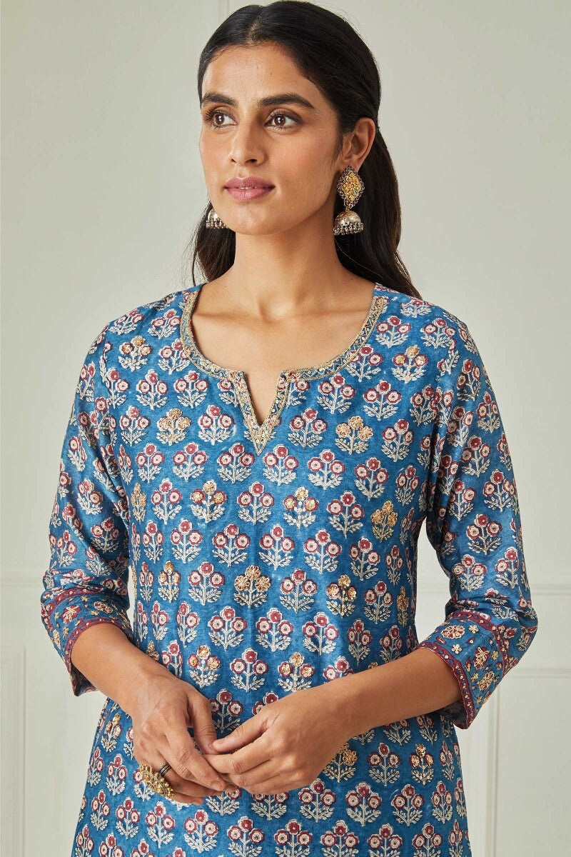 Zubeida Mahreen Chanderi Kurta