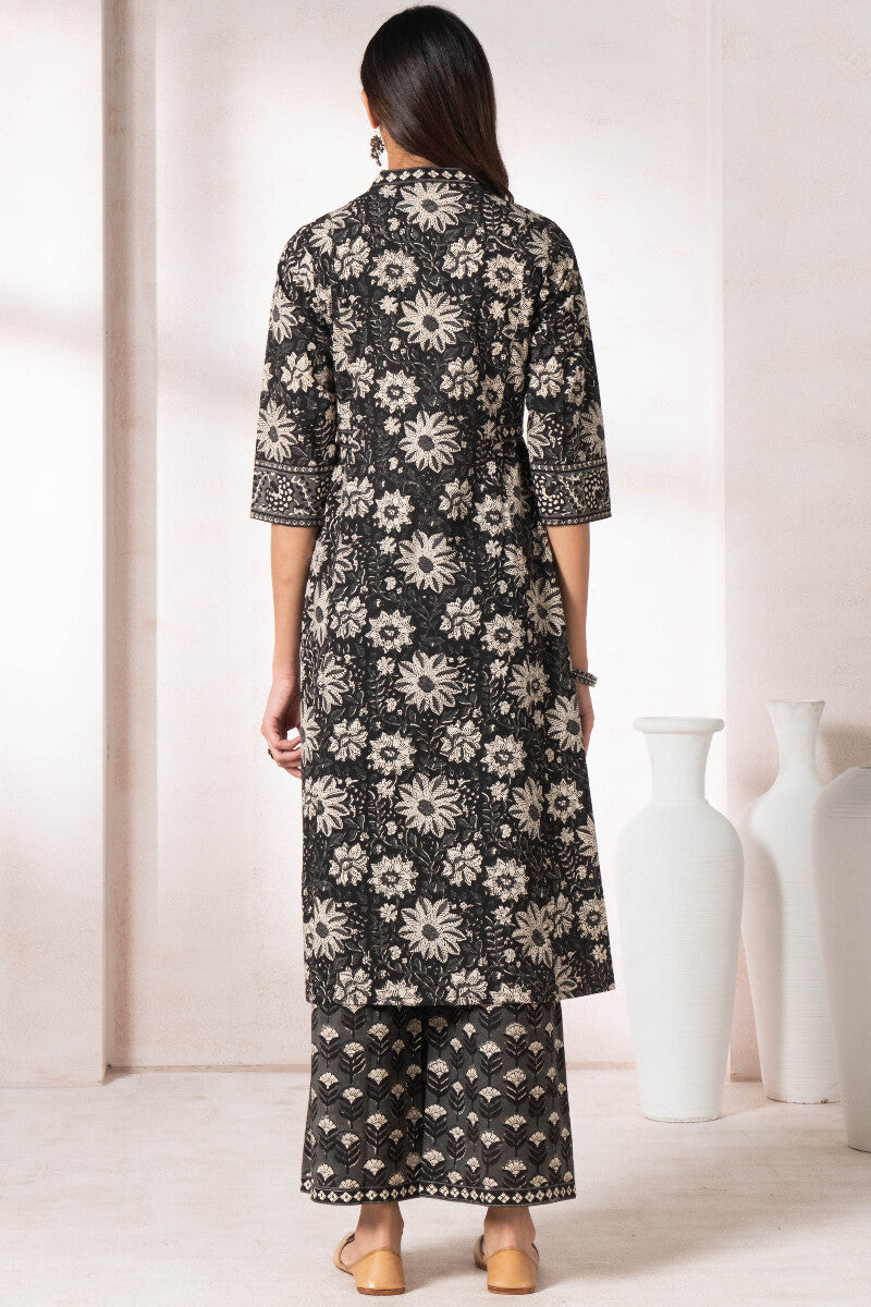 Sehra Zarah Bagru Kurta