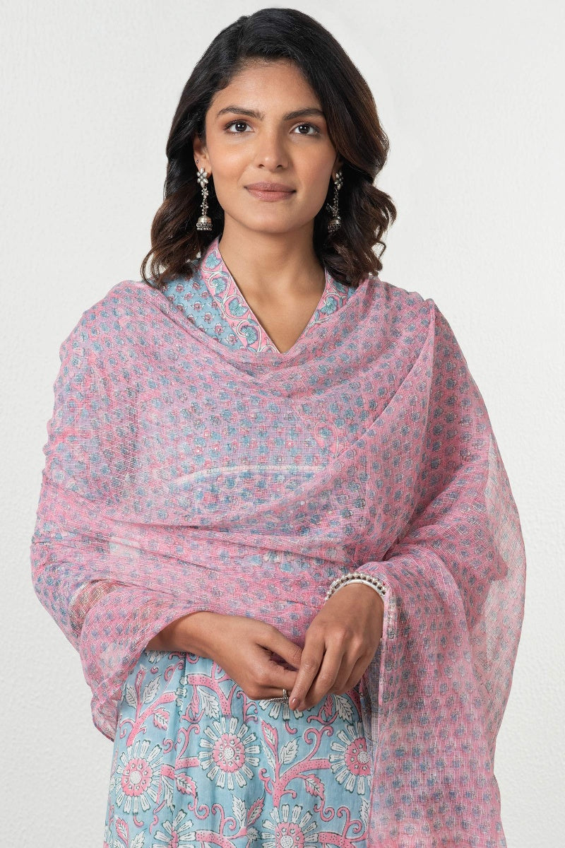 Gauhar Jia Sanganeri Kota Dupatta