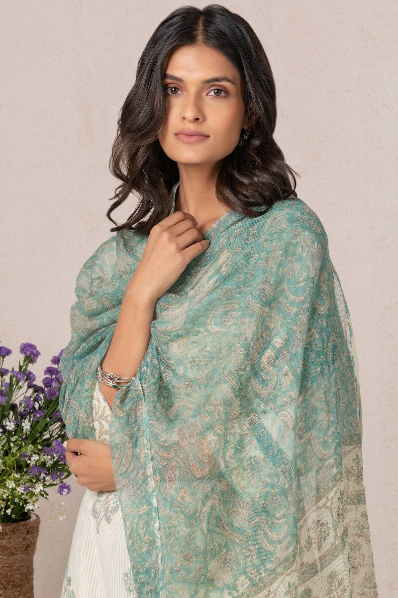 Nasrine Simar Sanganeri Kota Dupatta