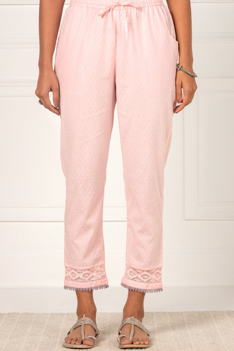 Gulnaz Kiara Dobby Narrow Pants