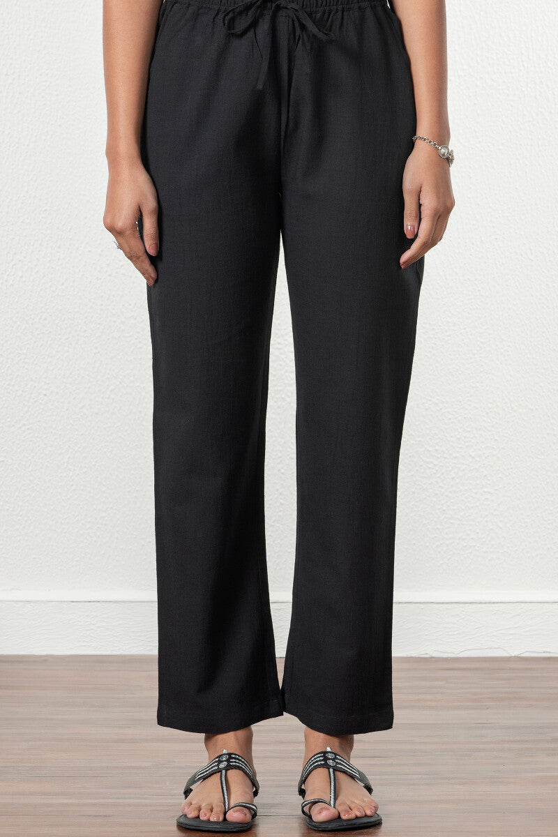 Roza Tasnim Black Pants