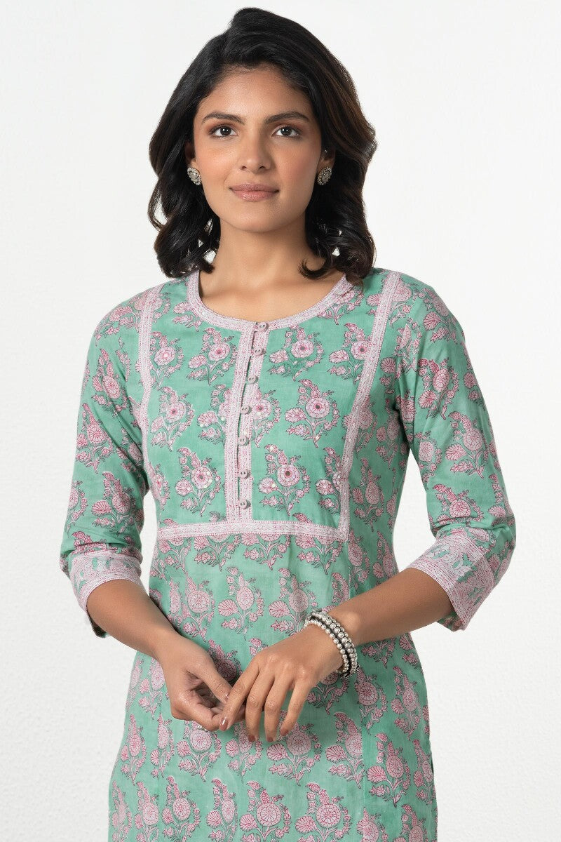Roz Meher Mirza Sanganeri Kurta