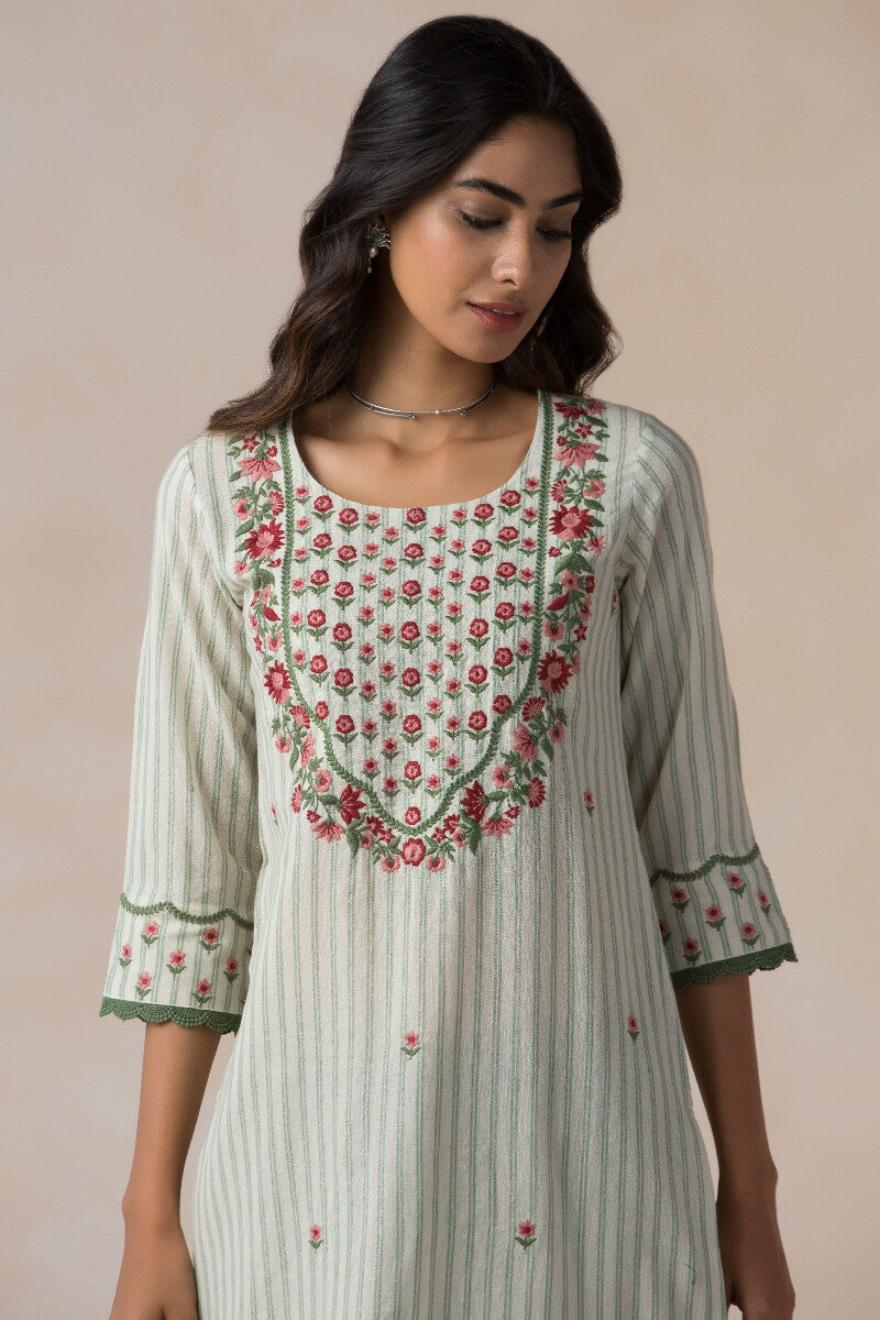 Gulbarg Faheema Handloom Kurta