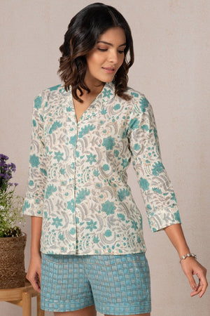 Nasrine Simar Sanganeri Loungewear Set