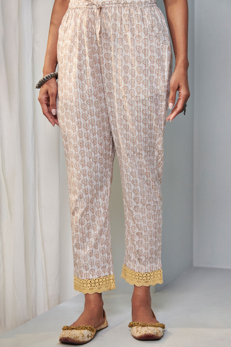Gauhar Fizah Sanganeri Narrow Pants