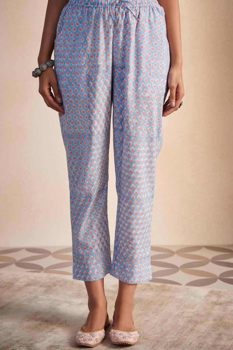 Gauhar Siya Sanganeri Narrow Pants