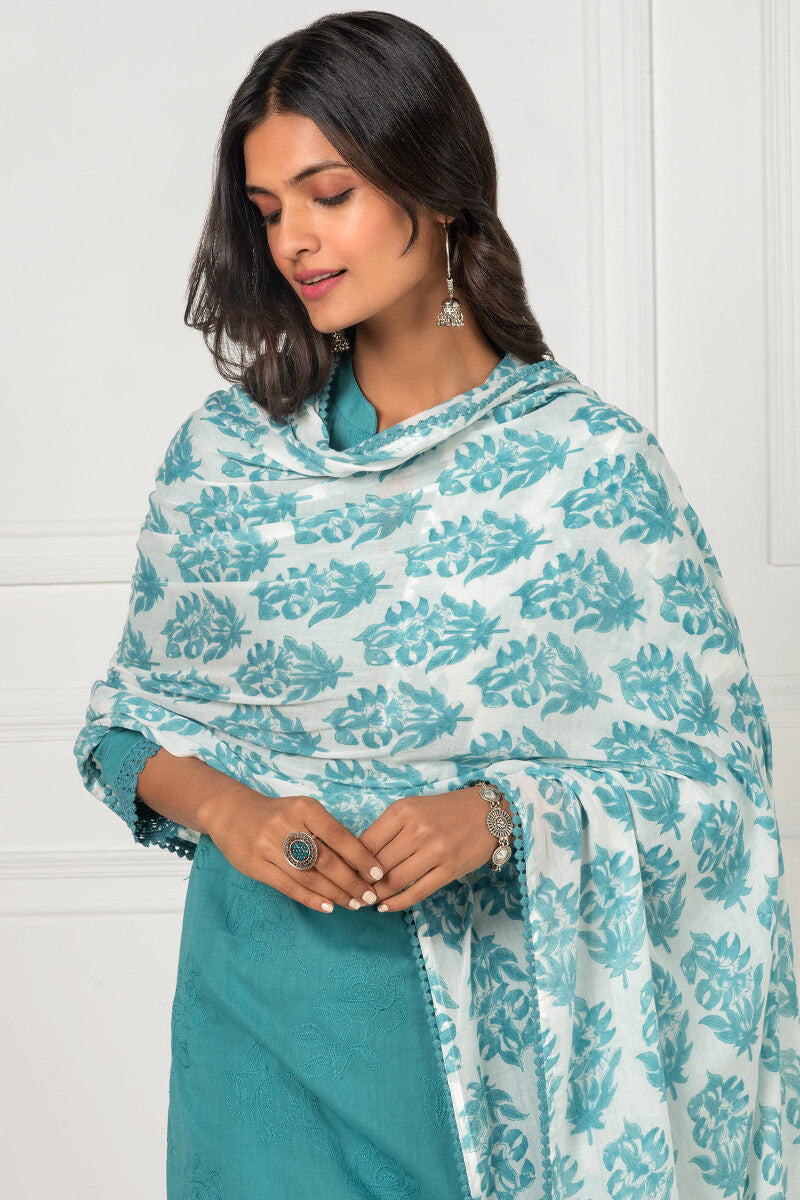 Falak Zeenat Sanganeri Dupatta