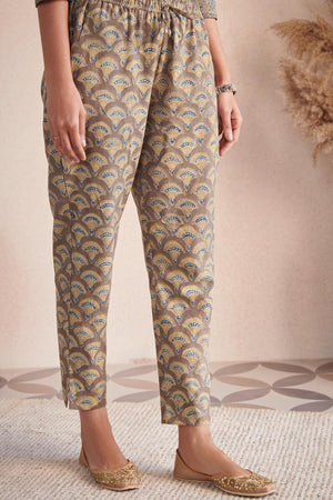 Sehra Zoya Ajrak Narrow Pants