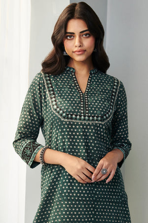 Sehra Farah Bagru Kurta