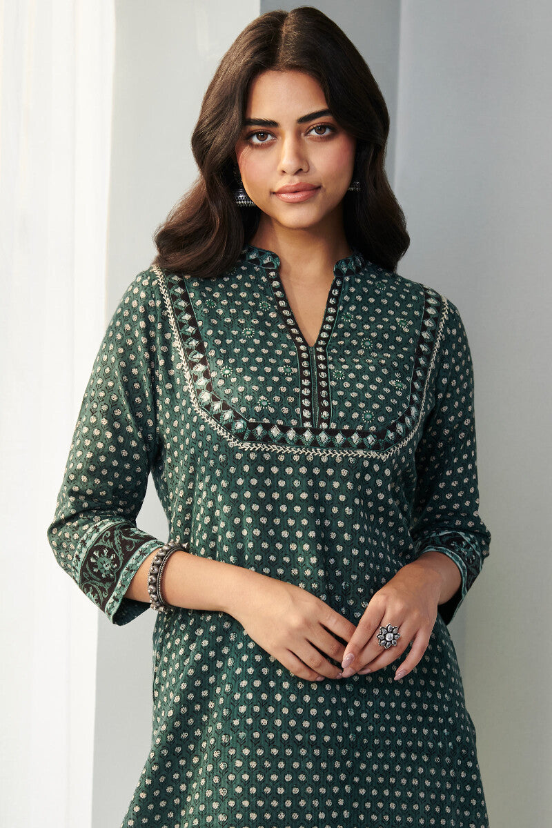 Sehra Farah Bagru Kurta