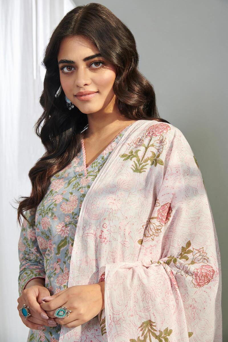 Nasrine Layla Sanganeri Dupatta