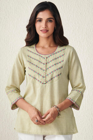 Nasrine Nida Handloom Top