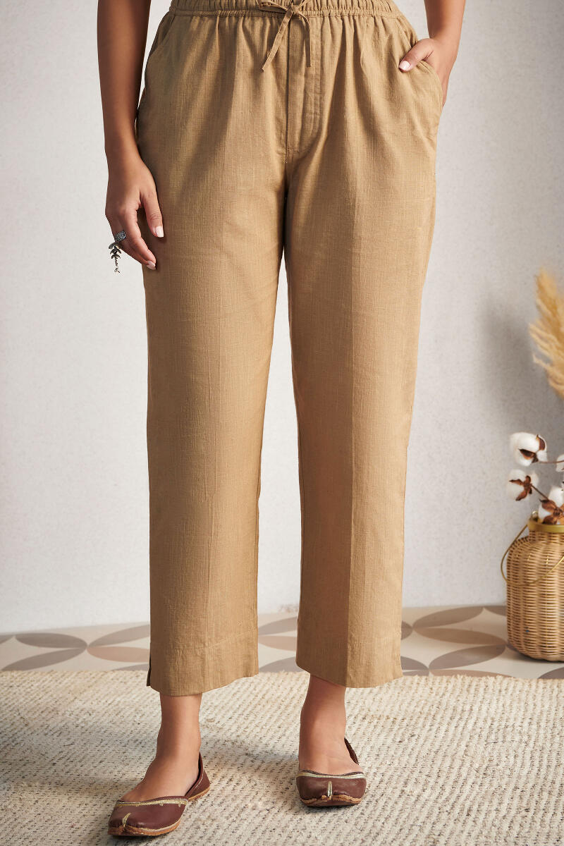 Roza Jia Brown Pants