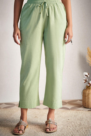 Roza Jia Light Green Pants