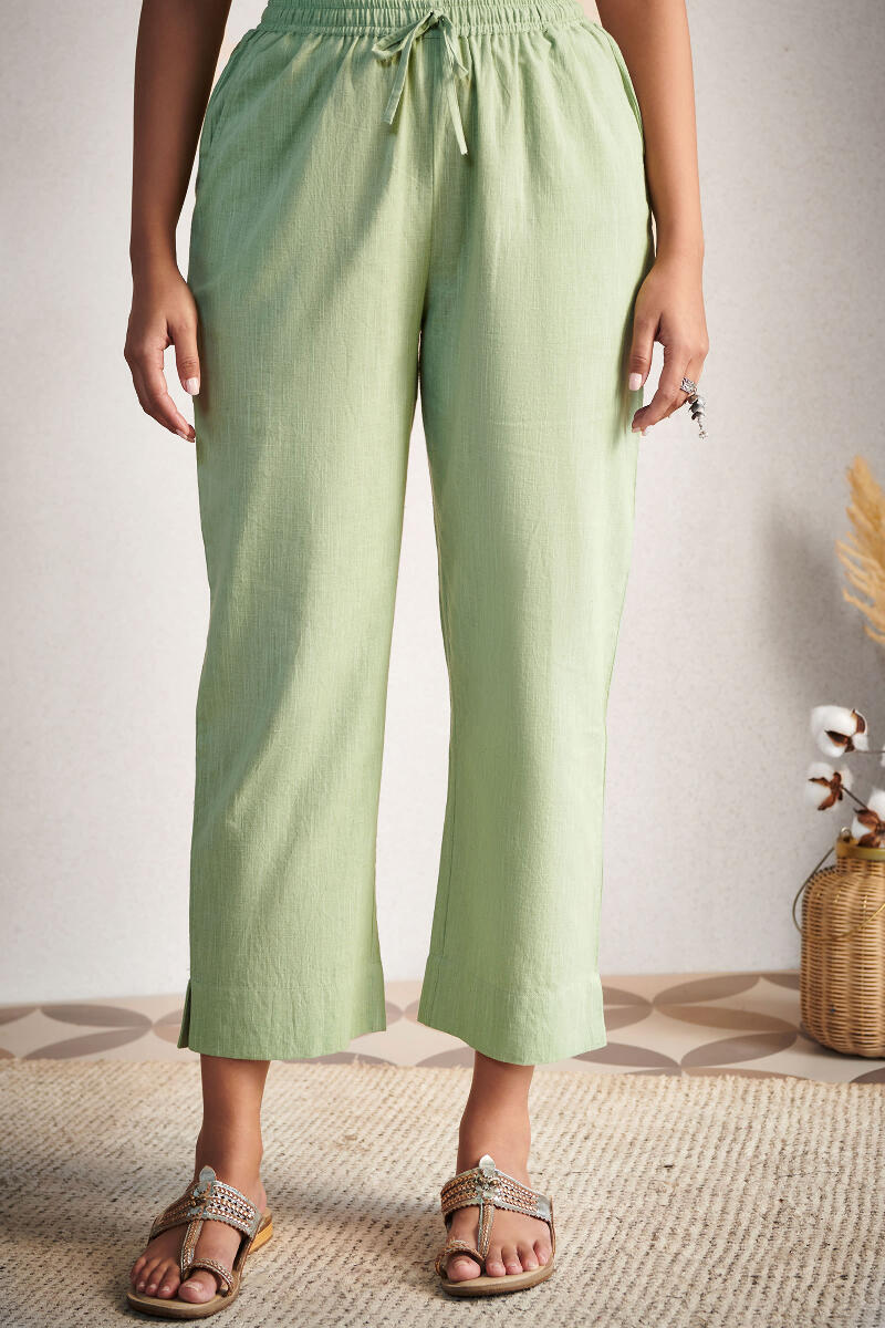 Roza Jia Light Green Pants