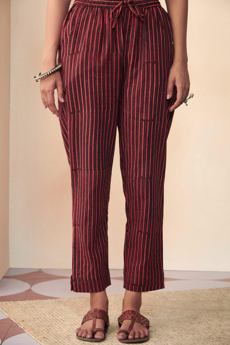 Sehra Nizam Ajrak Narrow Pants