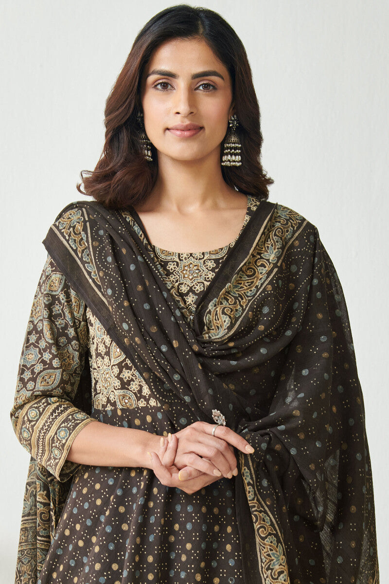 Sehra Rahima Ajrak Dupatta