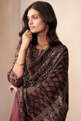 Sehra Gauhar Ajrak Dupatta
